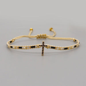 GOD HAS A PLAN CROSS BRACELET