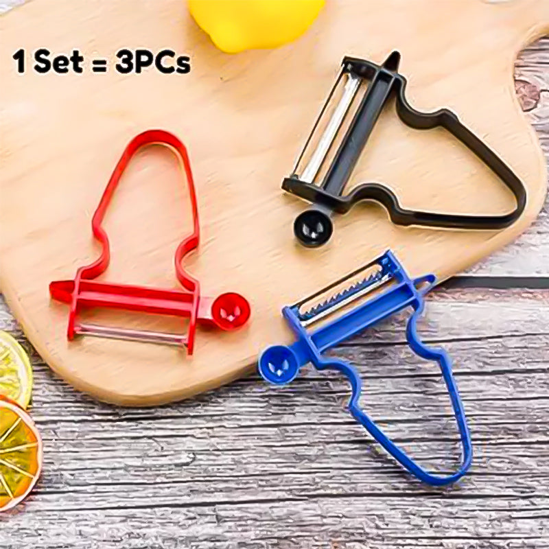 Peeler for Fruits and Vegetables (3 PCs）
