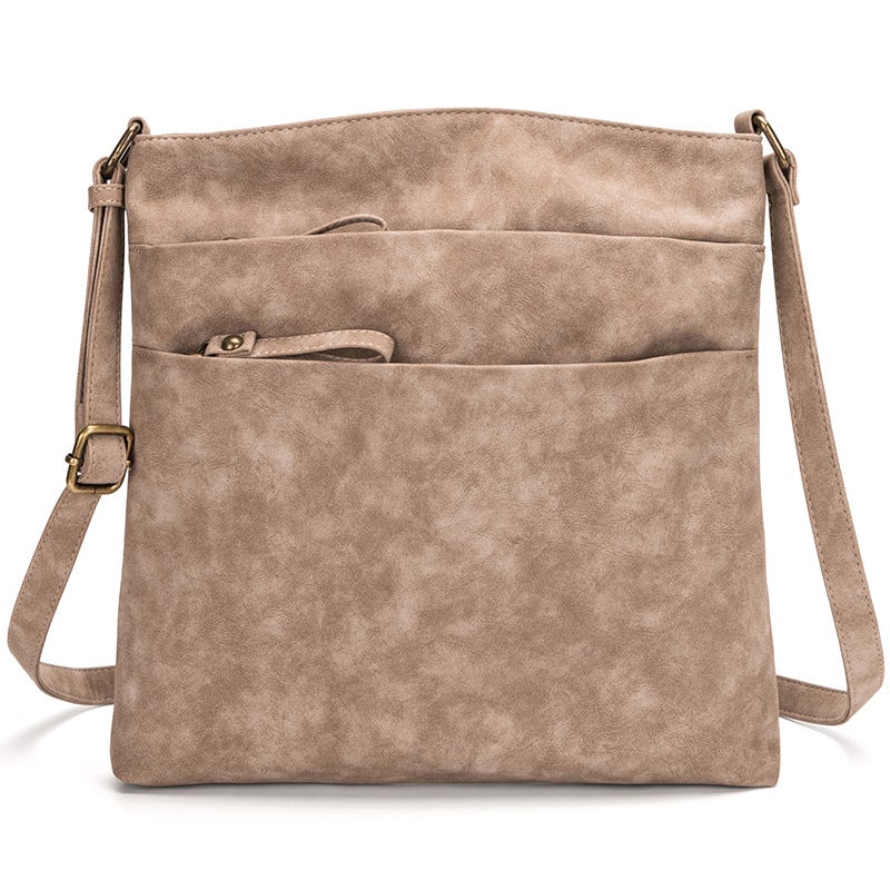 Retro Women Leather Crossbody Bag