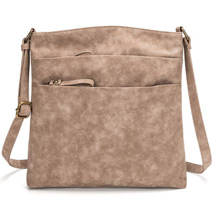 Retro Women Leather Crossbody Bag