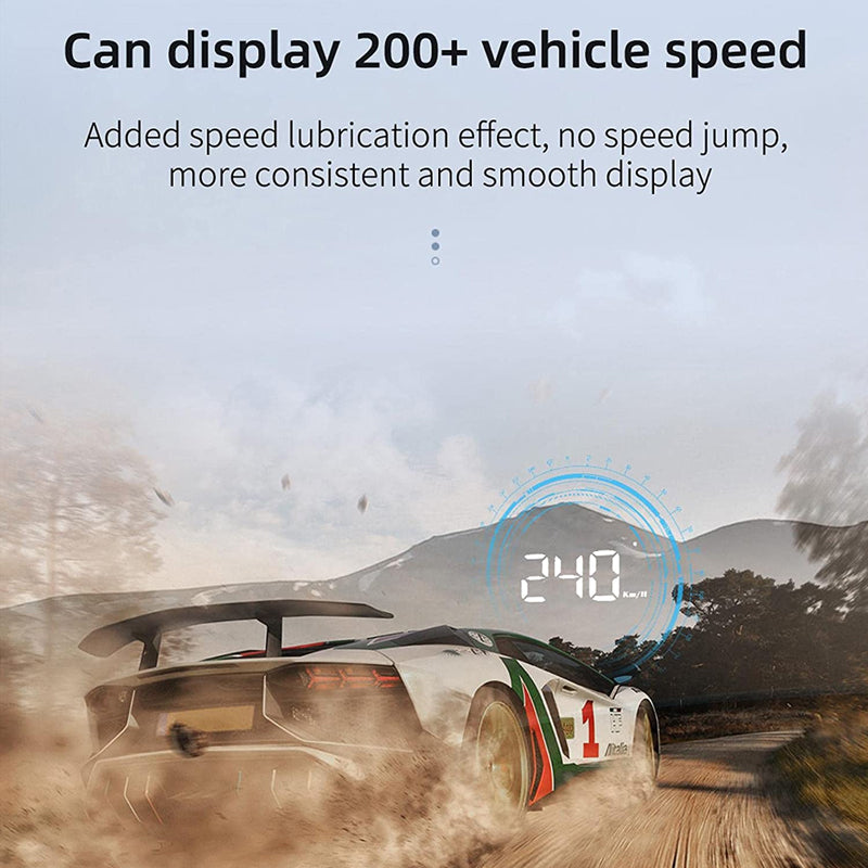 Car Portable Speed Monitor