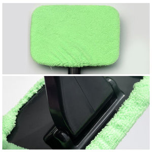 Microfiber Cleaner With 2 Reusable Microfiber Hood