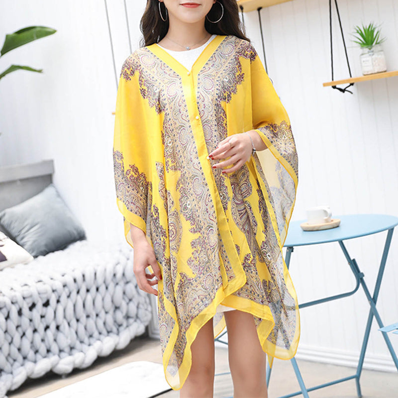 Summer Sunscreen Scarf