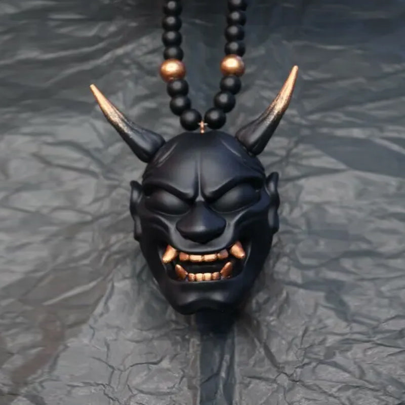 Samurai Helmet Car Hanging Pendant