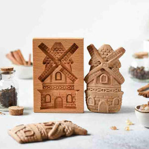 Wooden Cookie Molds