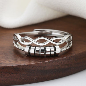 Drive Away Your Anxiety Infinity Fidget Ring