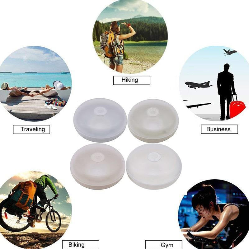 Portable Dispensing Press Bottles (4 PCS)