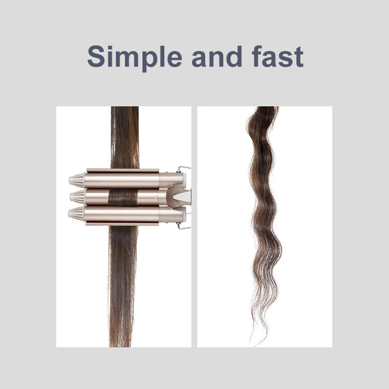 3 Barrel Wave Hair Curling Wand