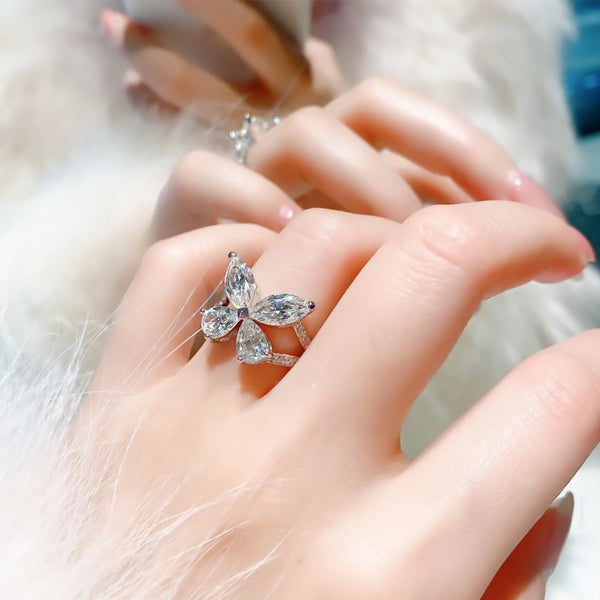 Unique Butterfly Ring