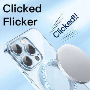 Electroplating Wireless Magnetic Charging All-Inclusive Lens Case for iPhone