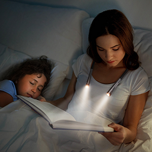 LED Reading Light In The Neck