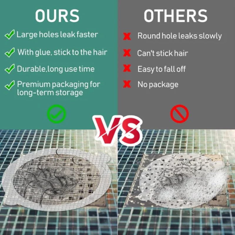 Disposable Shower Drain Hair Catcher