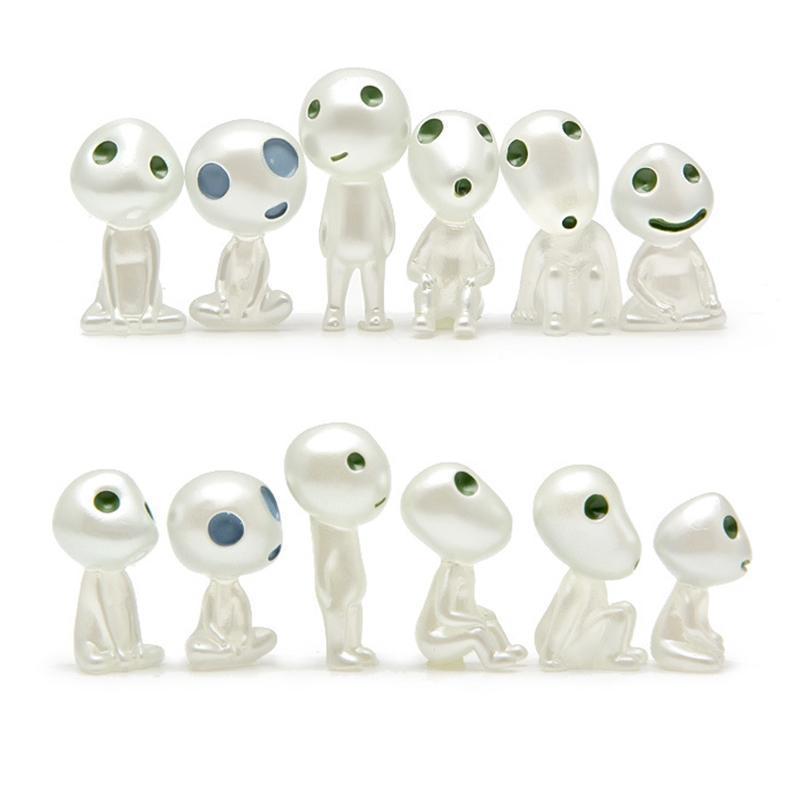 Luminous Garden Ghost Miniature Figurines