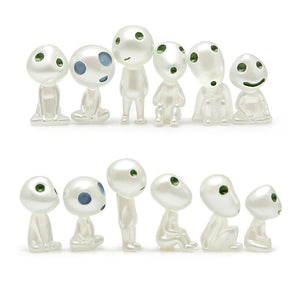 Luminous Garden Ghost Miniature Figurines
