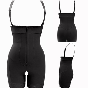 Firm Tummy Compression Bodysuit Shaper with Butt Lifter