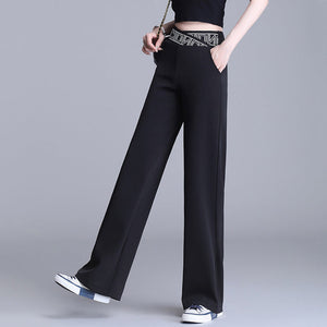Suit Trousers with Elastic Waistband