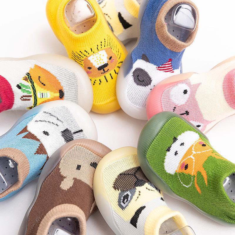 Anti-slip Baby Slippers With Animal Pattern