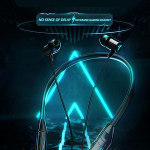 Waterproof Hanging Neck Gaming Headphones