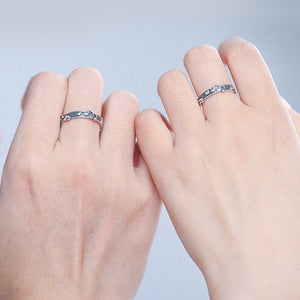 Music Note Ring Music Adjustable Couple's Ring
