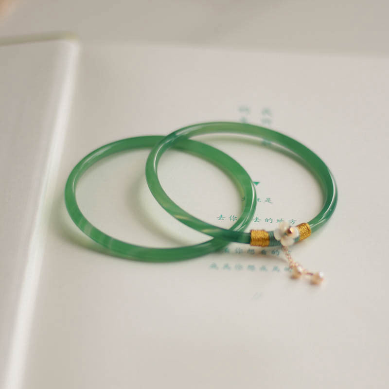 Fine Jade Bangle Bracelets