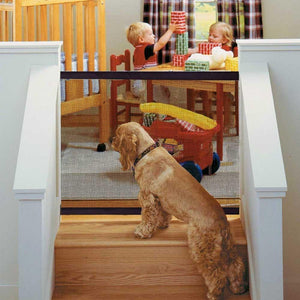 Portable Mesh Dog Gate For House