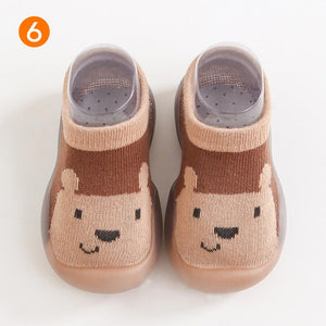 Anti-slip Baby Slippers With Animal Pattern