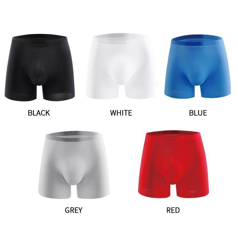 Male Breathable Underpants Made Of Ice Silk