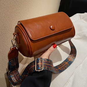 Female Retro Cylinder Bag