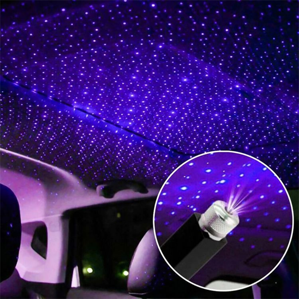 Colorful Car and Home Ceiling Romantic USB Night Light