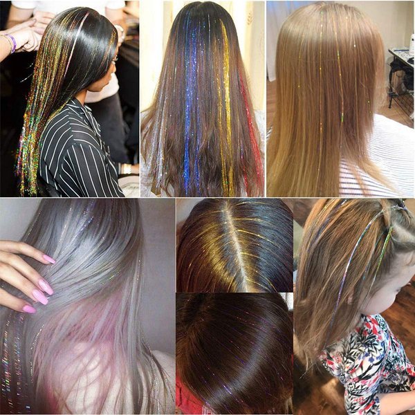 Sparkly Hair Tinsel Extension