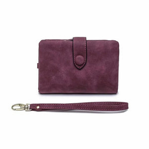 Women's Small Trifold Leather Wallet