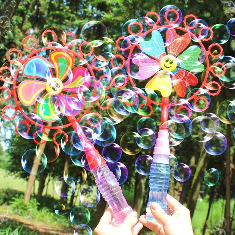 Creative Windmill Bubble Maker Toy