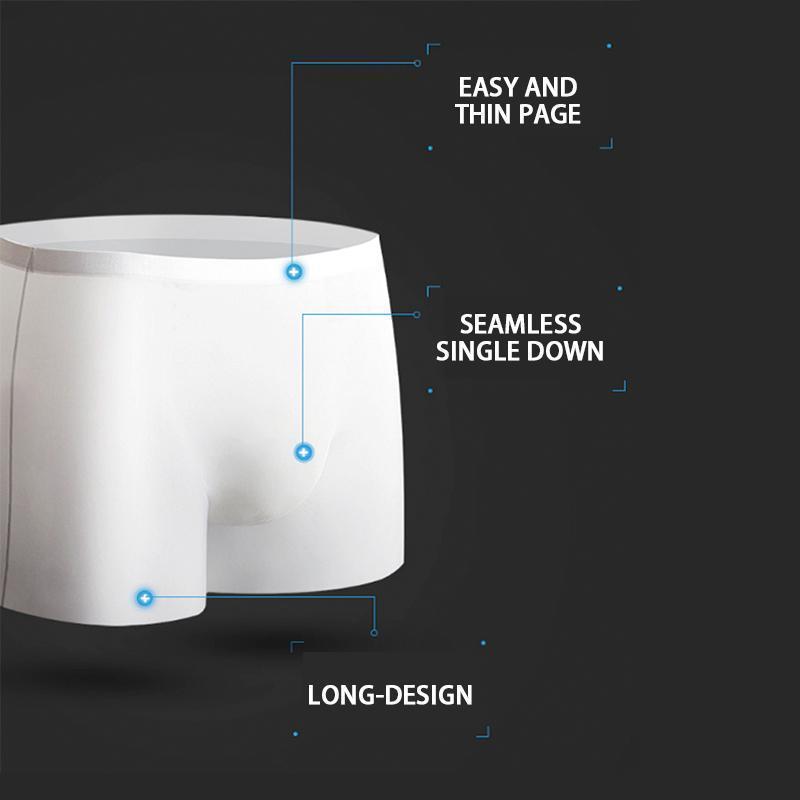 Male Breathable Underpants Made Of Ice Silk