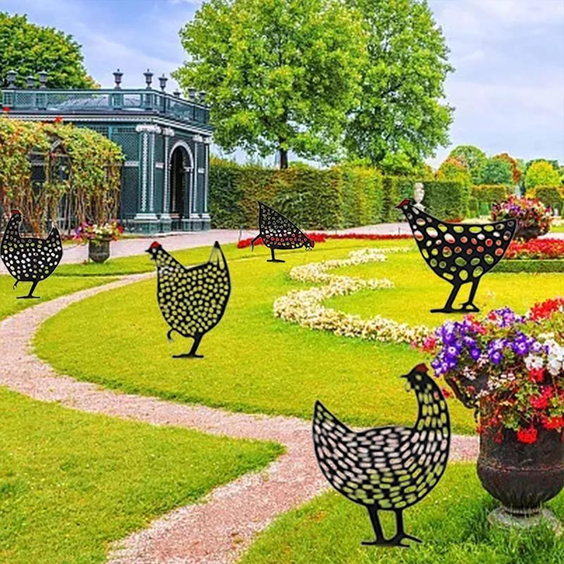 Garden Simulated Chicken Ornament