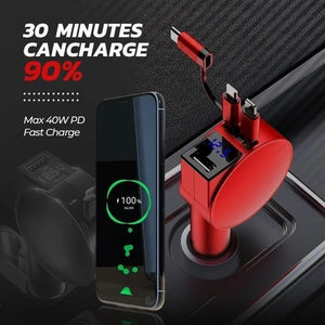 3-in-1 Fast Car Charger