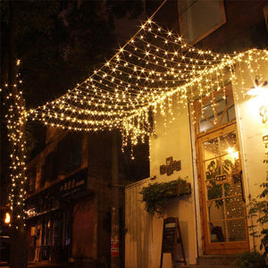 Twinkle Star 300 LED Window Curtain String Light