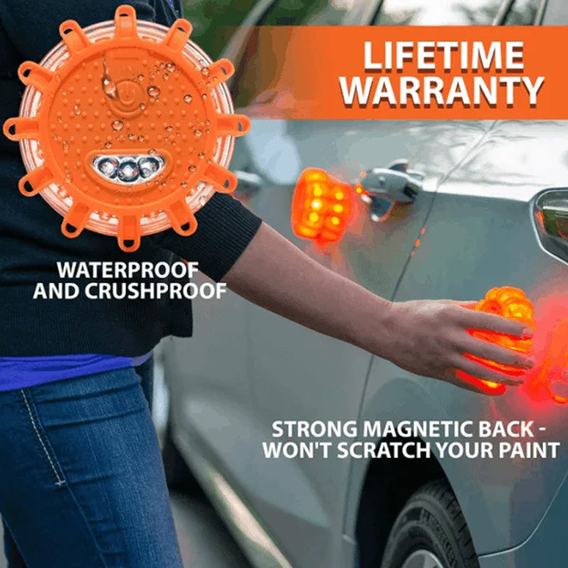 Led Road Flares Flashing Warning Light