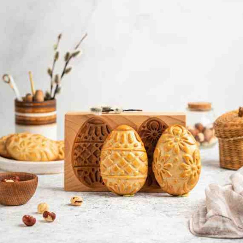 Wooden Cookie Molds