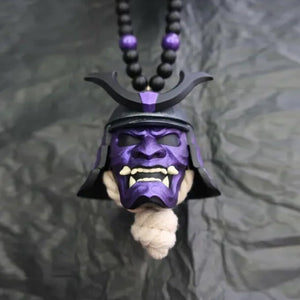 Samurai Helmet Car Hanging Pendant