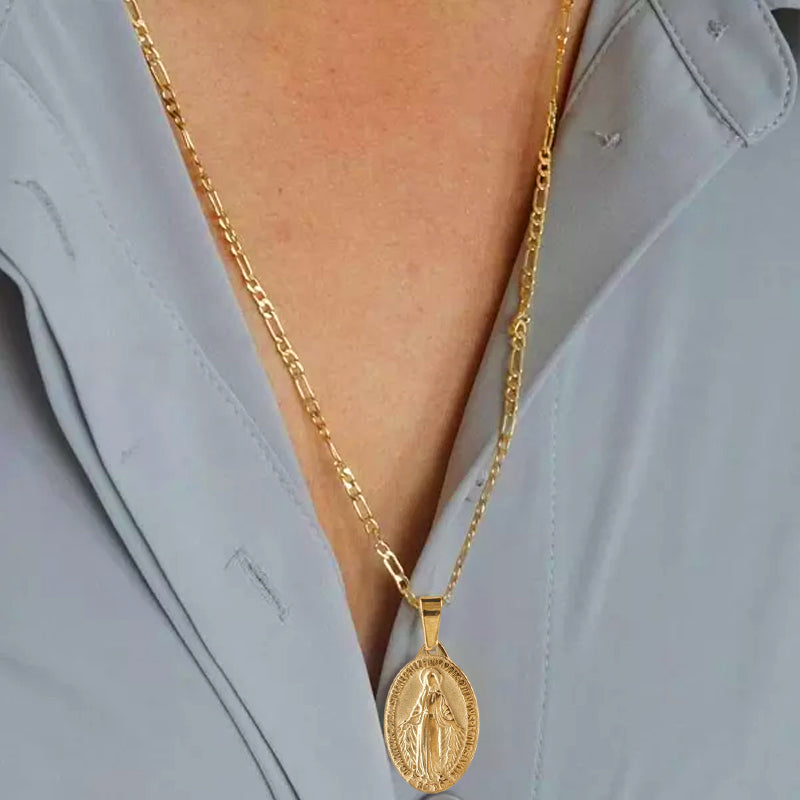 Dainty Virgin Mary Necklace