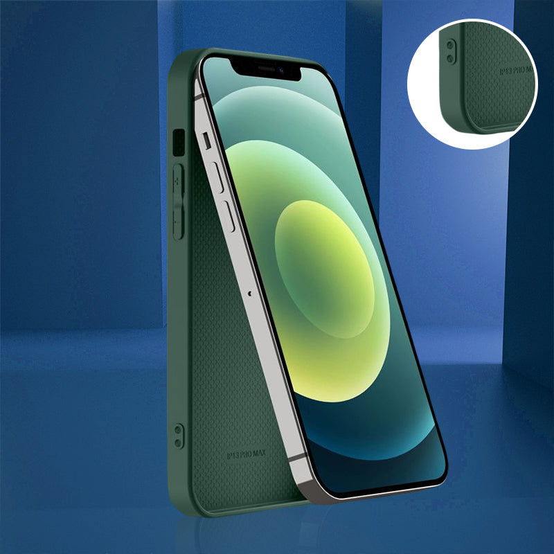Glass Lens Film Mobile Case for iPhone