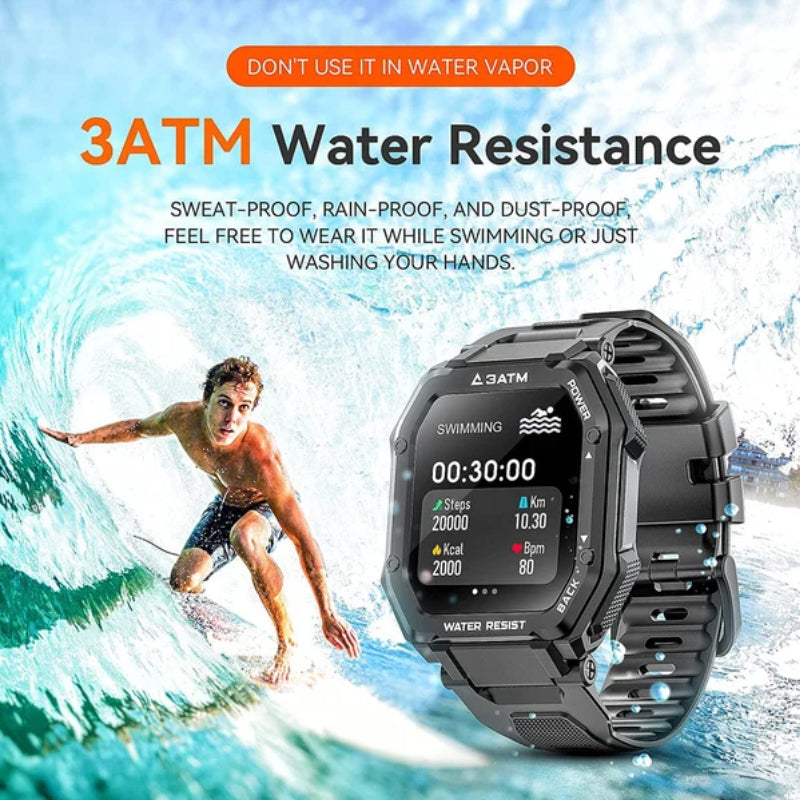 Outdoor Sports Three Defense Smart Watch