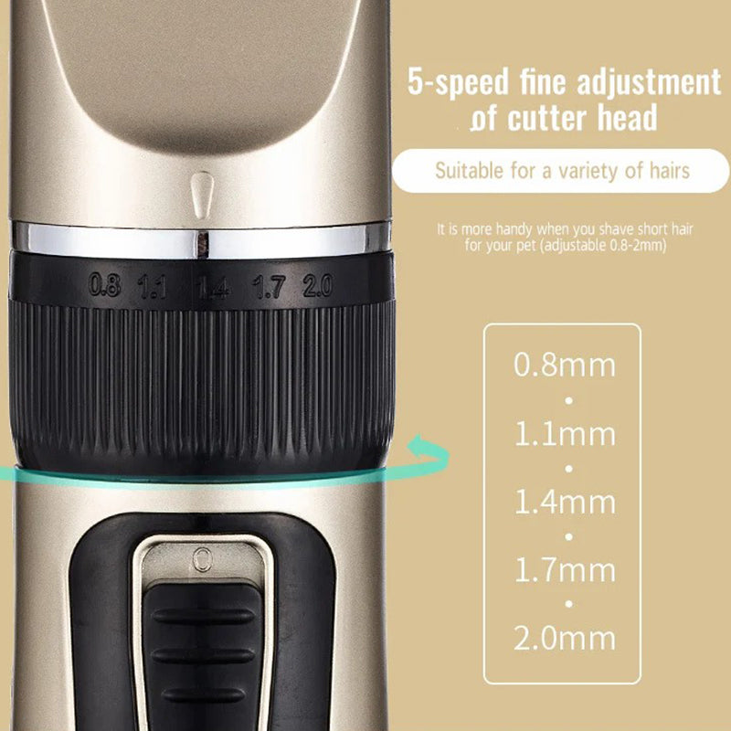 Ultra-Quiet Professional Dog Clipper