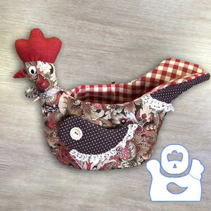 Cute Chicken Egg Baske