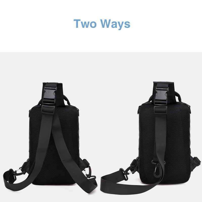 Multi-Usage Chest Bag With Charging Port