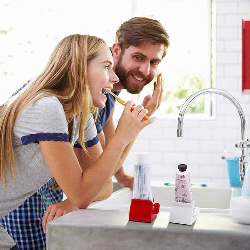 Rolling Tube Toothpaste Squeezer Toothpaste Holder Stand – Peachloft