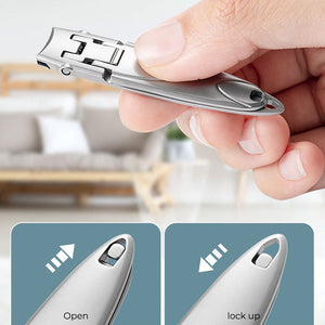 Ultra-thin Cicada-shaped Portable Nail Clippers