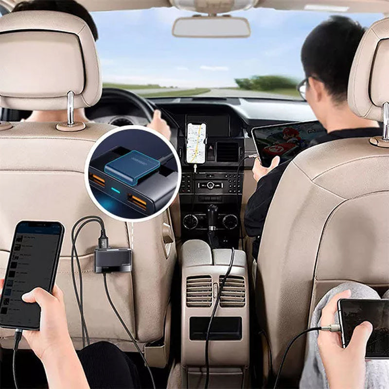 Car Cigratte Lighter USB Expansion Port