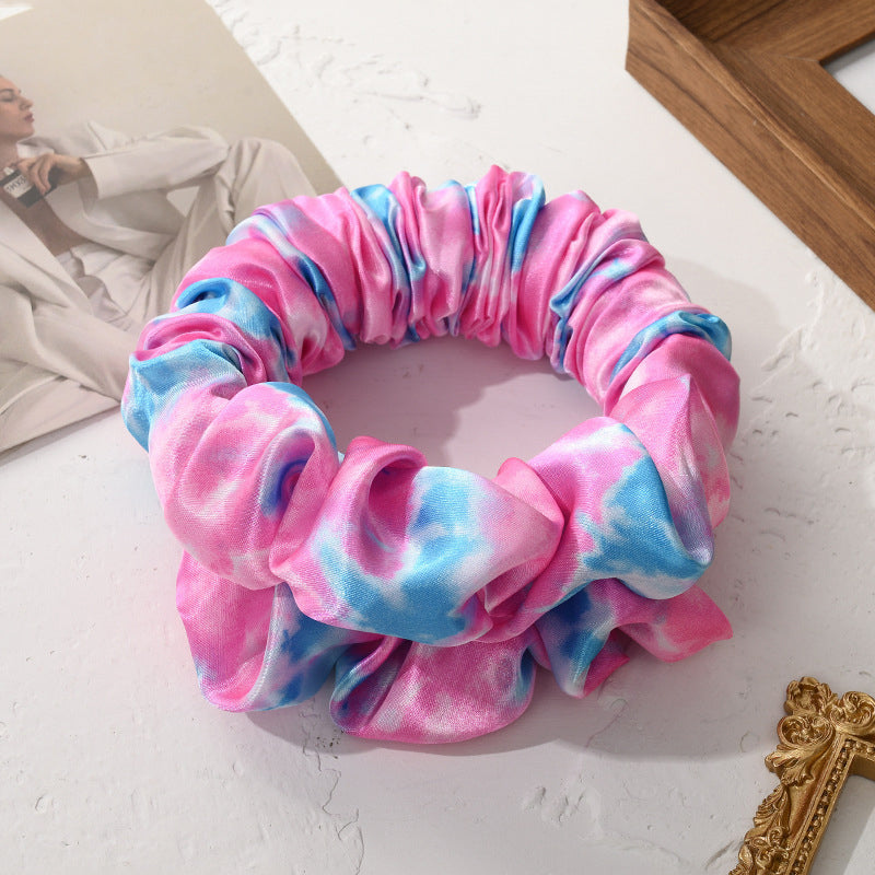 Heatless Hair Curling Double Scrunchie