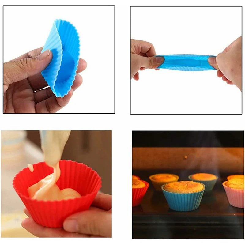 Silicone Baking Cups (10 pcs)